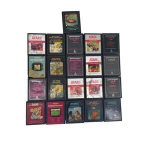 Vintage Atari 2600 Game Cartridge Lot – 21 Games